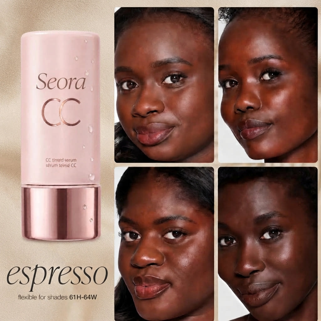 Summer skin essentials – CC color-correcting tinted serum + creaseless SPF 30 mineral powder sunscreen