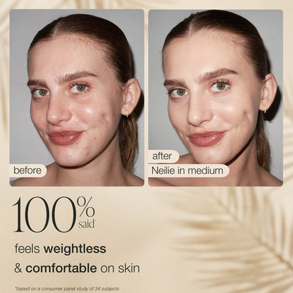 Summer skin essentials – CC color-correcting tinted serum + creaseless SPF 30 mineral powder sunscreen
