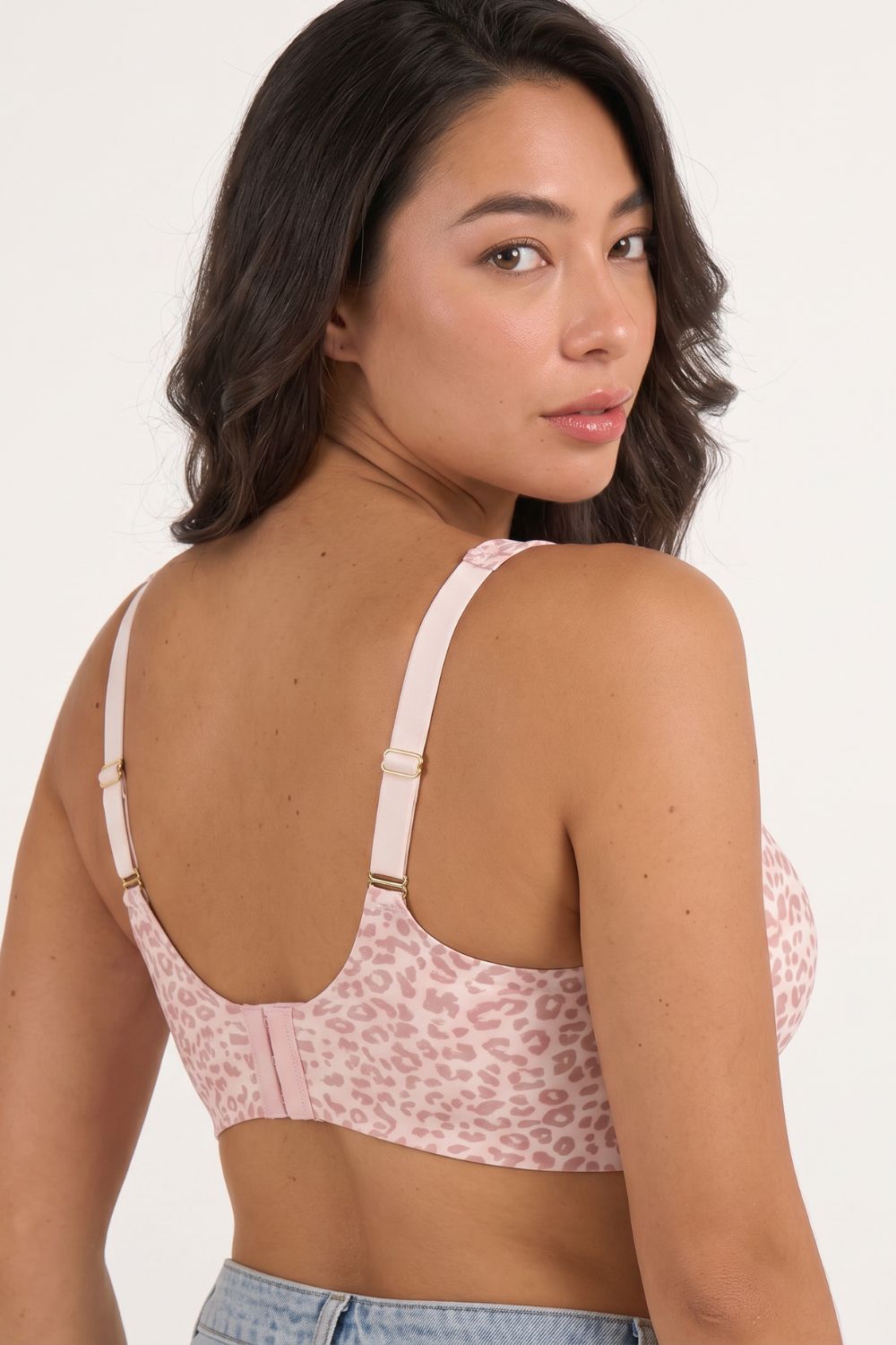 Seora Fashion™ Seamless Deep V Push-Up Wireless Jelly Bra
